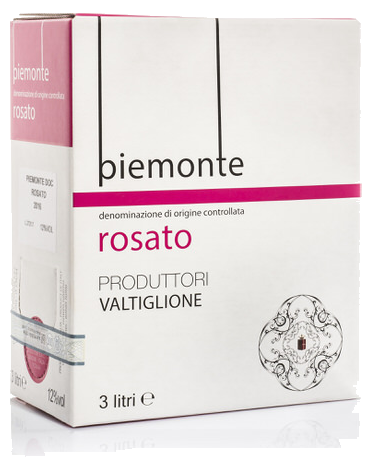 Produttori di Govone Valtiglione Rosato Bag in Box