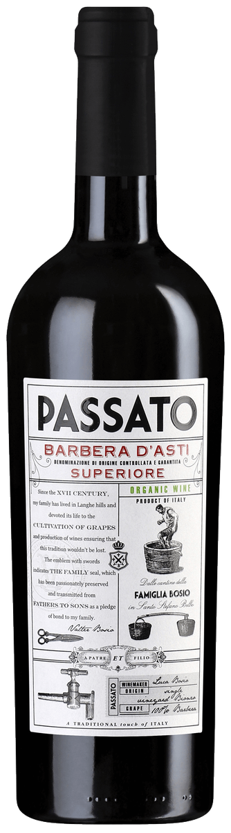 Bosio Family Estates Barbera d'Asti Superiore (Passato Organic)