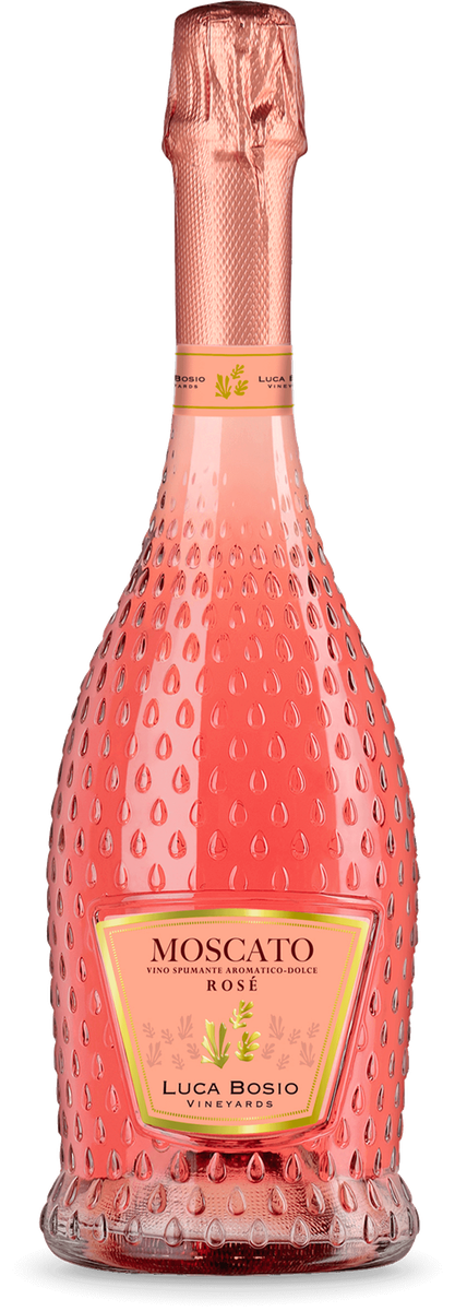 Bosio Family Estates Moscato Spumante Rosé (Luca Bosio Vineyards)