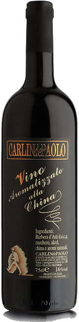 Carlin de Paolo Vino aromatizzato alla China